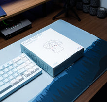 Load image into Gallery viewer, Blue Bunny PBT Keycaps