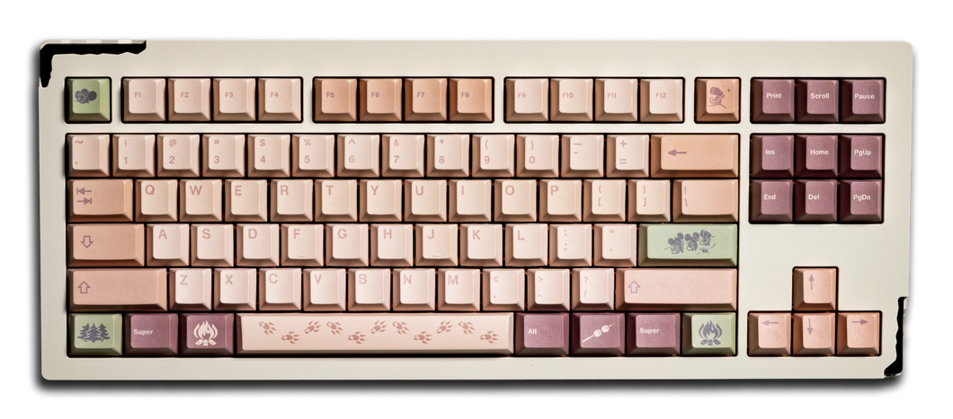 Field Mouse PBT Keycaps