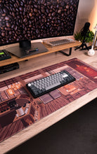 Load image into Gallery viewer, Coffee Shop Desk Mat
