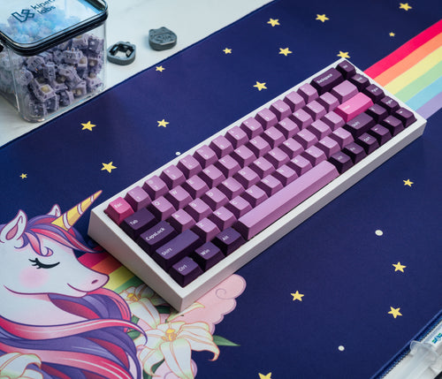 Rainbow Blast Unicorn Desk Mat Pad