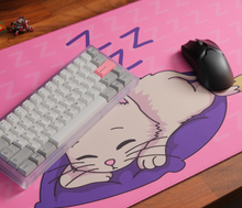 Load image into Gallery viewer, Sleeping Kitty Desk Mat Pad
