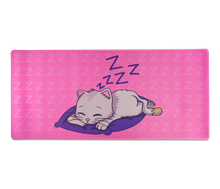 Load image into Gallery viewer, Sleeping Kitty Desk Mat Pad
