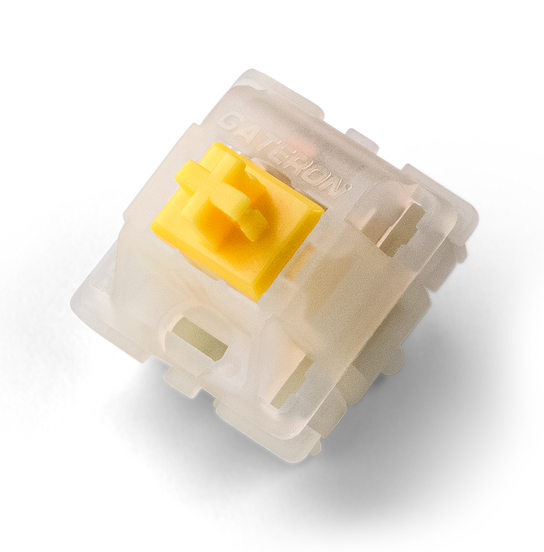 Gateron Milky Yellow Pro Linear Switches (KS-3)